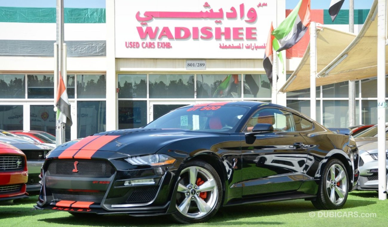 فورد موستانج Mustang Eco-Boost V4 2019/Premium/Shelby Kit/Leather Seats/Low Miles/Very Good Condition