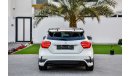 Mercedes-Benz A 45 AMG 4Matic - 2015 - AED 2,526 P.M. AT 0% DOWNPAYMENT