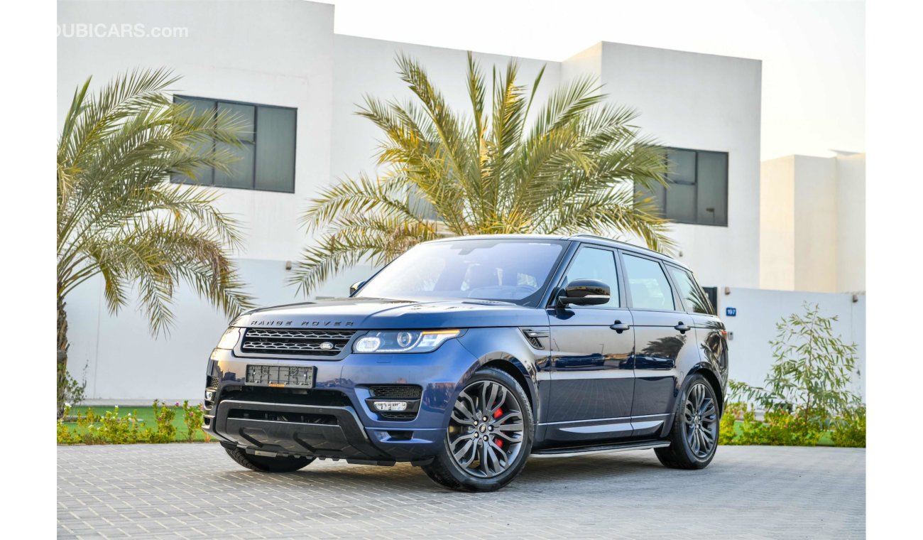 Land Rover Range Rover Sport Stunning V6 Supercharged - AED 4,876 - 0% DP