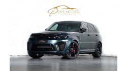 Land Rover Range Rover Sport SVR MATT GREEN 2022 BRAND NEW RANGE ROVER SPORT SVR CARBON EDITION |