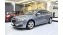 Chevrolet Cruze EXCELLENT DEAL for our Chevrolet Cruze LT ( 2017 Model ) in Grey Color GCC Specs