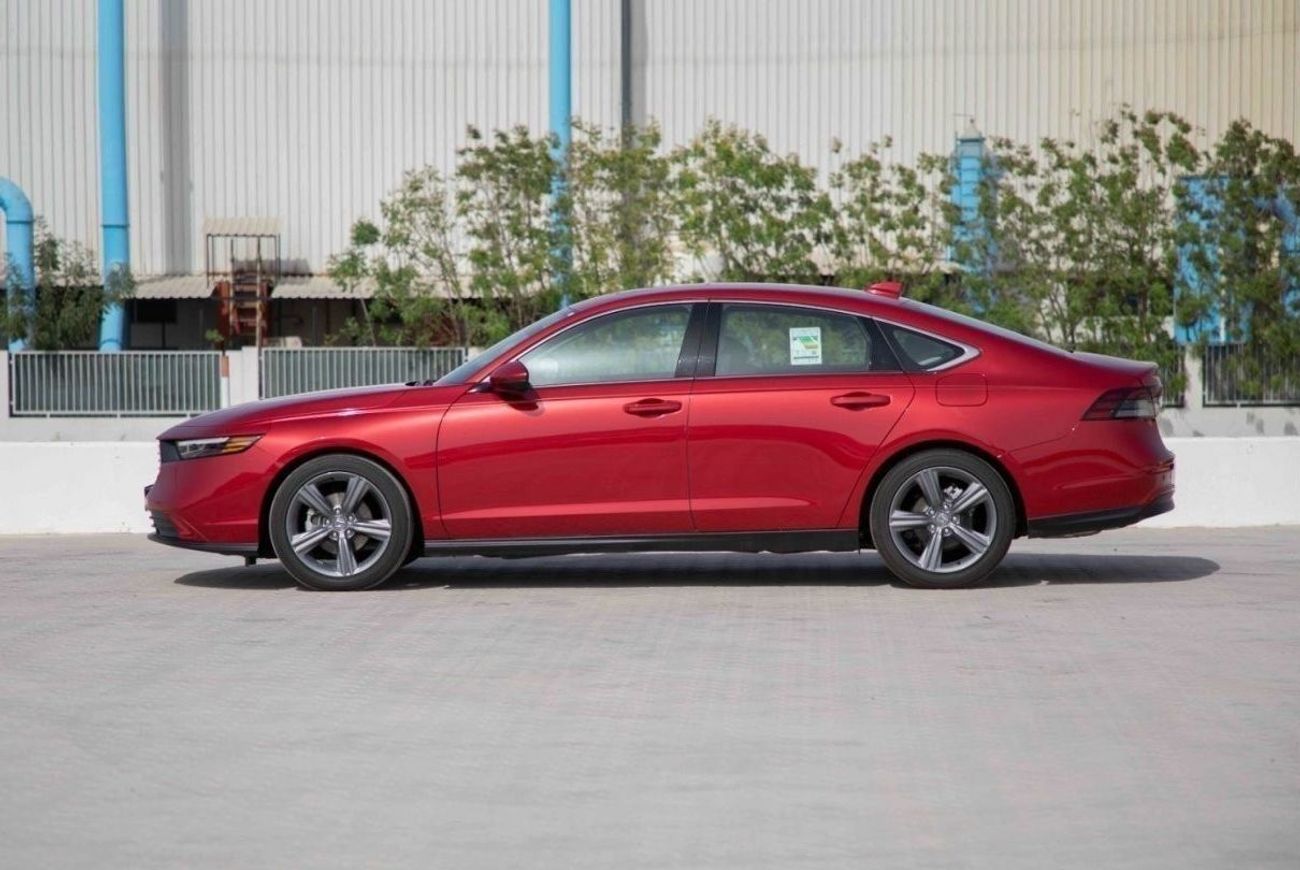 Honda Accord 2023 Honda Accord 1.5T EX - Radiant Red inside Grey | Export Only