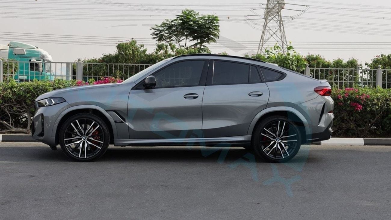 بي أم دبليو X6 XDRIVE 60i M SPORT 4.4L V8 AWD 2025 GCC 7000Km With 5 Years Warranty & Service @Official Dealer