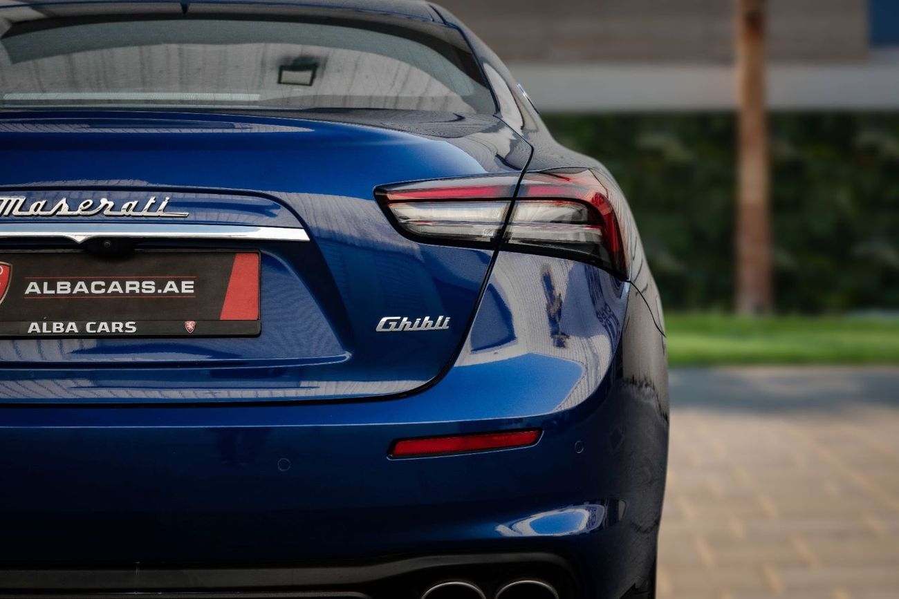 Maserati Ghibli Hybrid GT | 3,329 P.M  | 0% Downpayment | Like New | Emozione Blue
