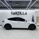 Tesla Model Y Long Range (AWD) AED 2,350 / Monthly l 0% Down Payment l Long Range l Agency Warranty