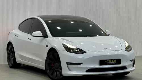 Tesla Model 3 2021 Tesla Model 3 Performance, Tesla Warranty, GCC
