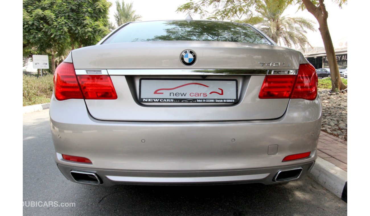 BMW 740Li GCC BMW 740 LI -2011 - ZERO DOWN PAYMENT - 1225 AED/MONTHLY - 1 YEAR WARRANTY