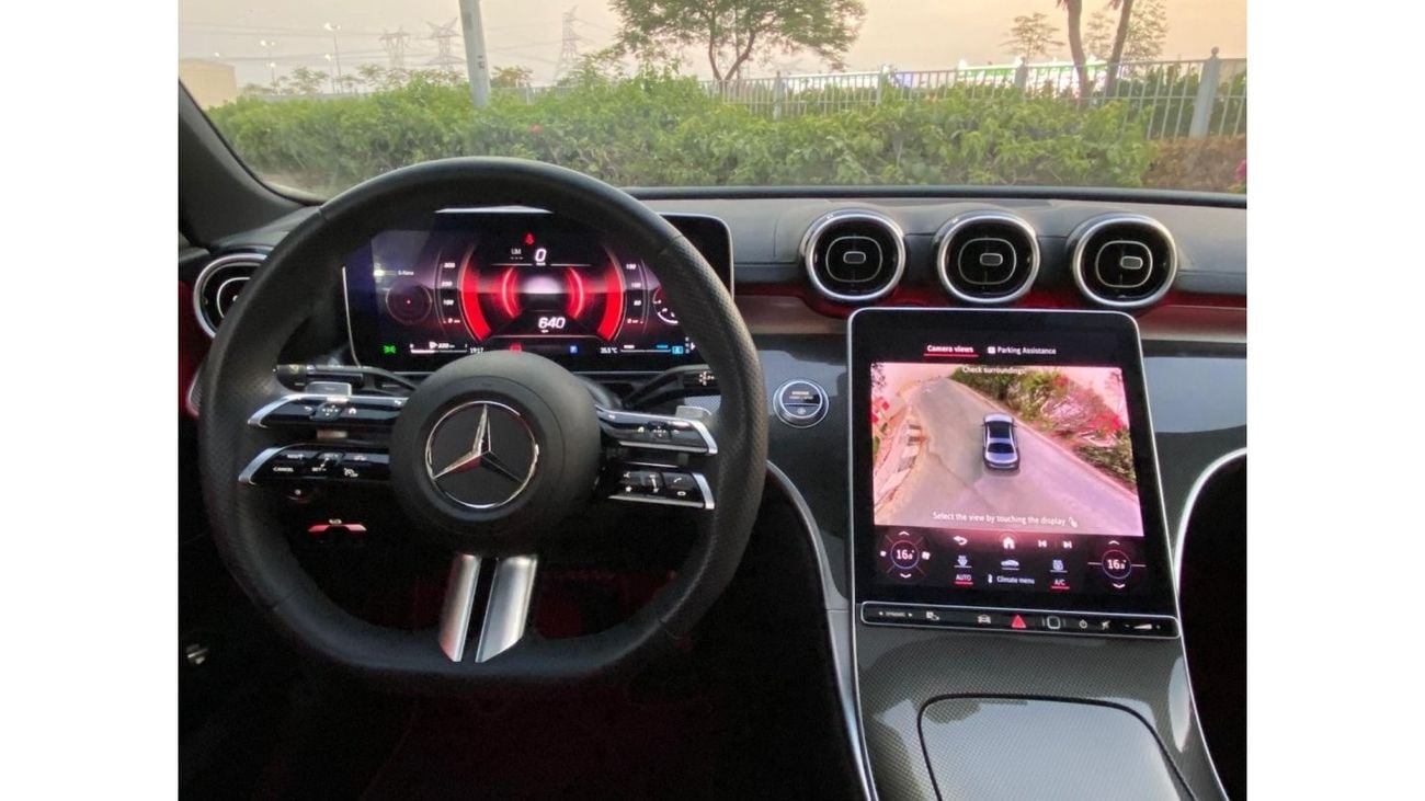 Mercedes-Benz C 200 MERCEDES C200 2024 AMG PACKAGE - 5 YEARS WARRANTY AND SERVICE CONTRACT FROM GARGASH