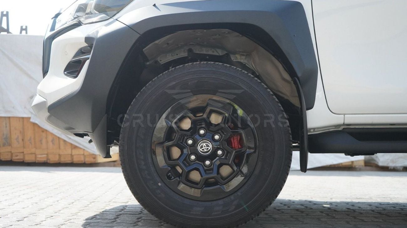 Toyota Hilux GR Sport 2.8L - Automatic . Diesel . Four Wheel Drive . 5 Seats . 4 Doors - White