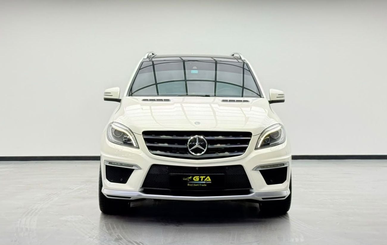 مرسيدس بنز ML 63 AMG STANDARD مرسيدس بنز ML 63 AMG موديل 2014، سجل صيانة كامل، كاملة المواصفات، بحالة ممتازة، خليجية