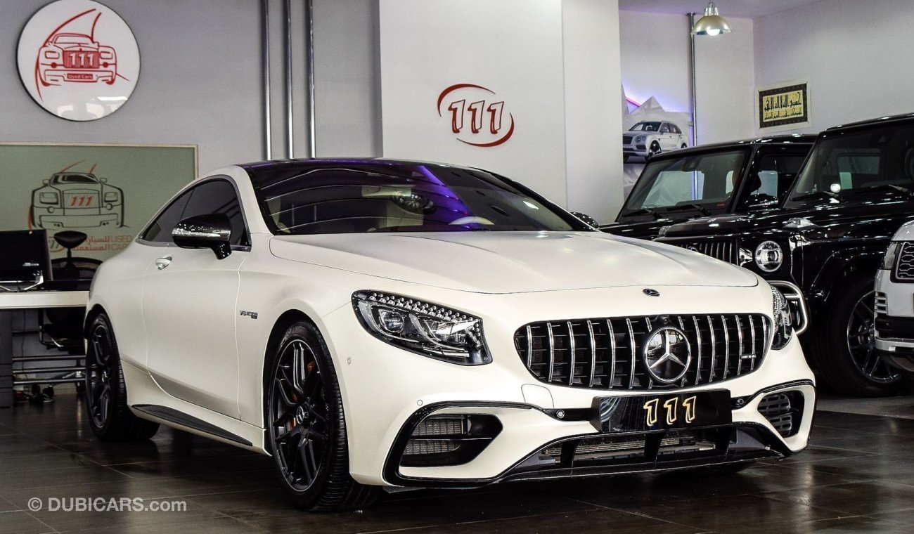 Mercedes-Benz S 63 AMG Coupe BITURBO 4MATIC+ / European Specifications