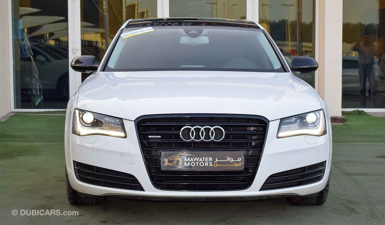 Audi A8 L QUATTRO FULL SERVICE HISTORY GCC SPECIFICATION