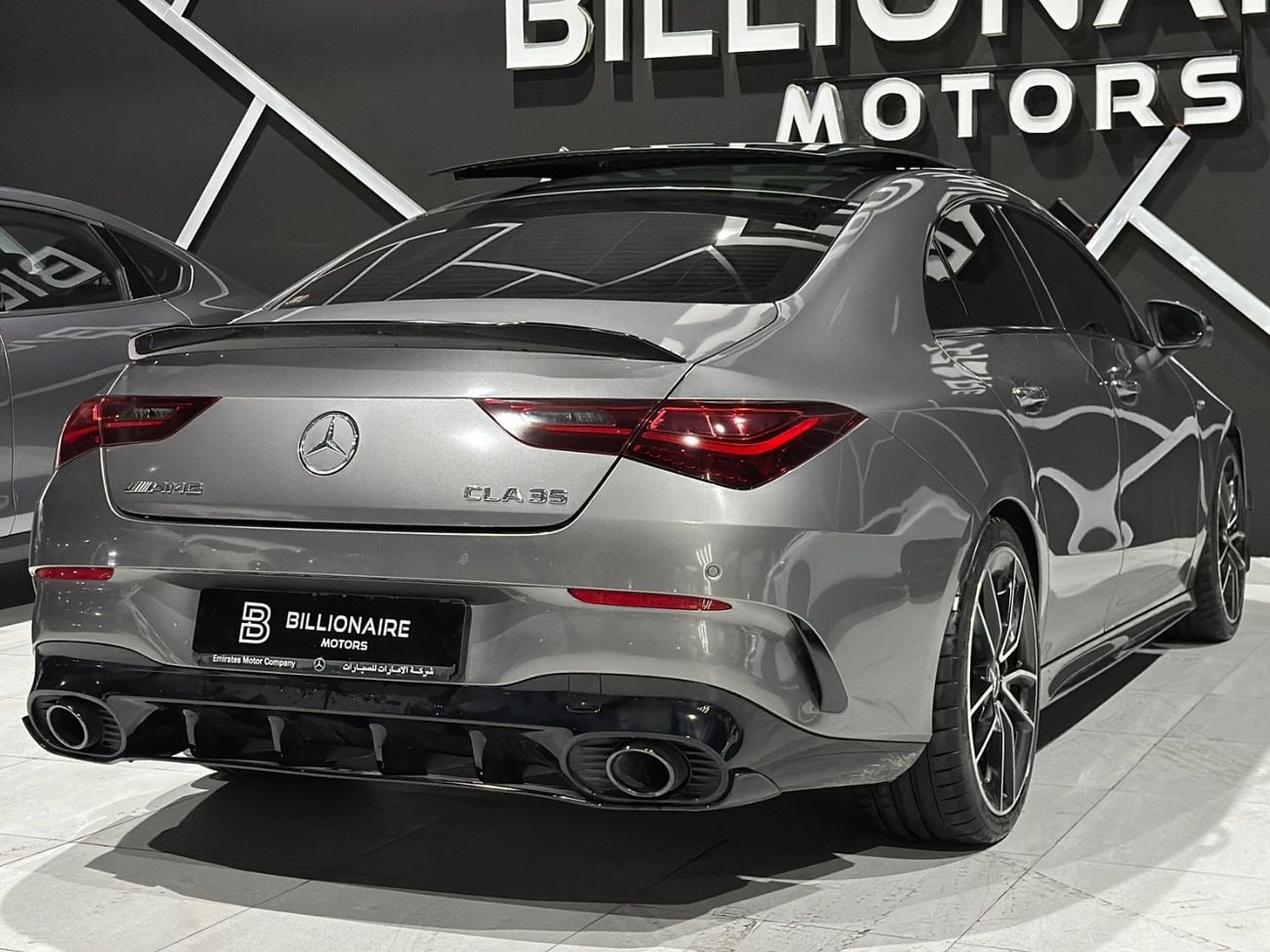 Mercedes-Benz CLA 35 AMG Premium + 2.0L MERCEDES-BENZ CLA 35 AMG | GCC | 2024 | UNDER WARRANTY & CONTRACT SERVICE (GARGASH) -