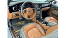Bentley Mulsanne 2016 Bentley Mulsanne Speed, Service History, GCC