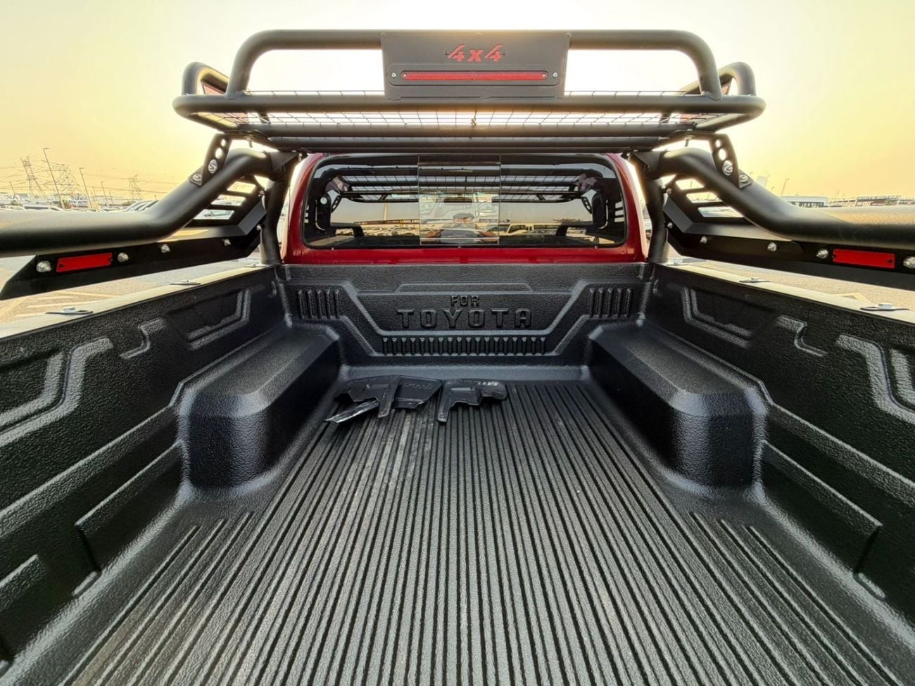 Toyota Hilux GR SPORT 2022 Toyota Hilux Modified - 2.7L V4 AWD -GCC- Full Off Road Rollbar - Rear CAM & Multi Me