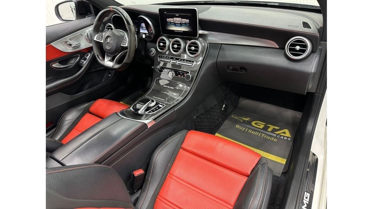 Mercedes-Benz C 63 AMG Std 2017 Mercedes Benz C63s AMG, Warranty, Full Service History, Full Options, Low Kms, GCC