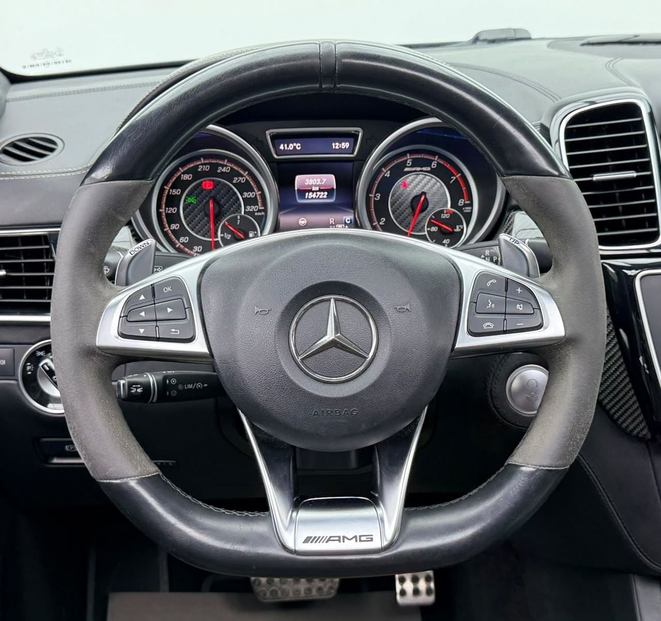 Mercedes Benz GLE 63 AMG S 2017 Mercedes Benz GLE63 S AMG Coupe, Full Service History, Carbon Fiber Interior, Fully Loaded, GCC