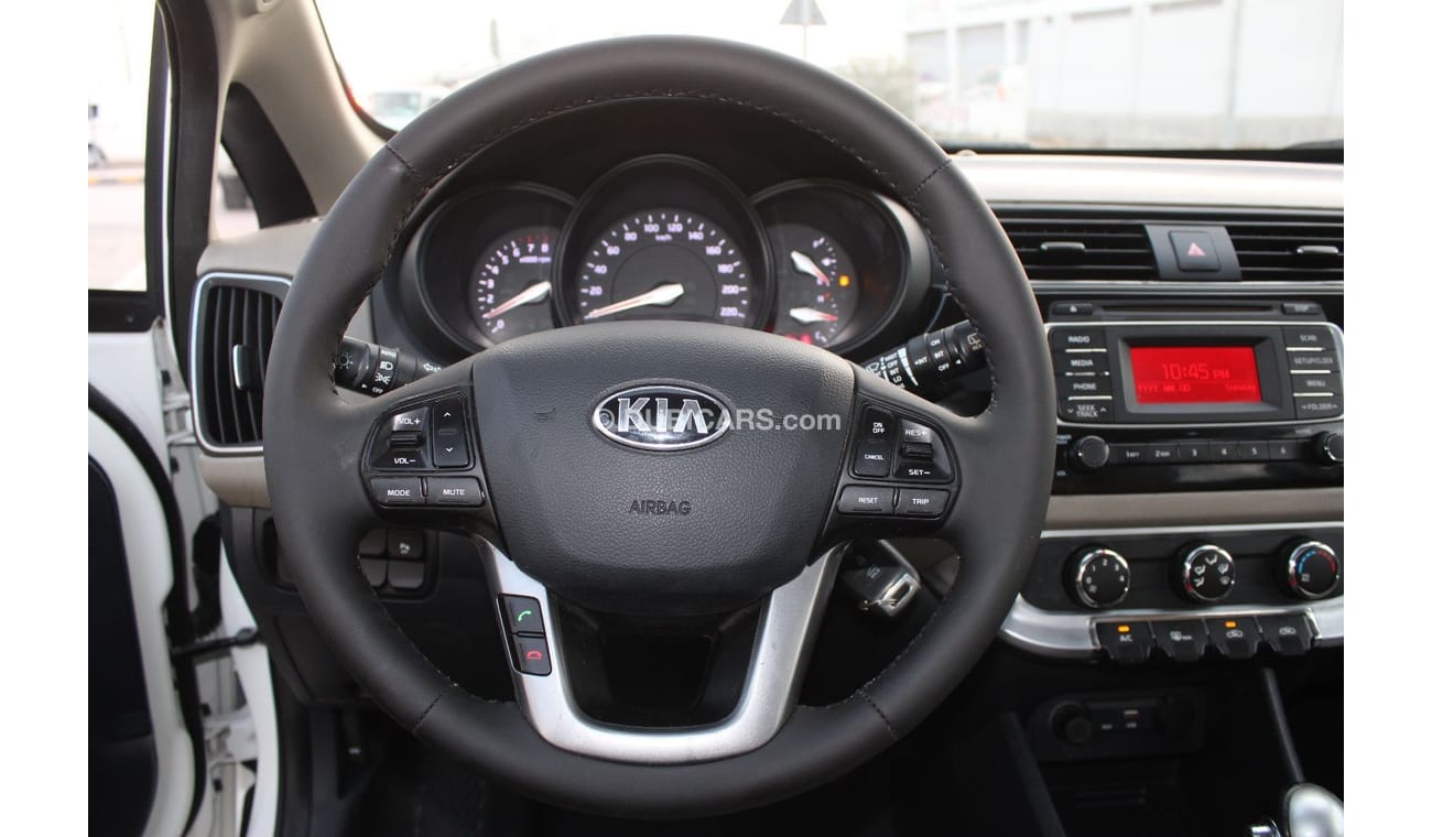 Kia Rio Kia Rio 2015 GCC No. 1 full option in excellent condition without accidents, very clean from inside 