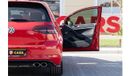 Volkswagen Golf R Volkswagen Golf R 2019 GCC under Warranty with Flexible Down-Payment.