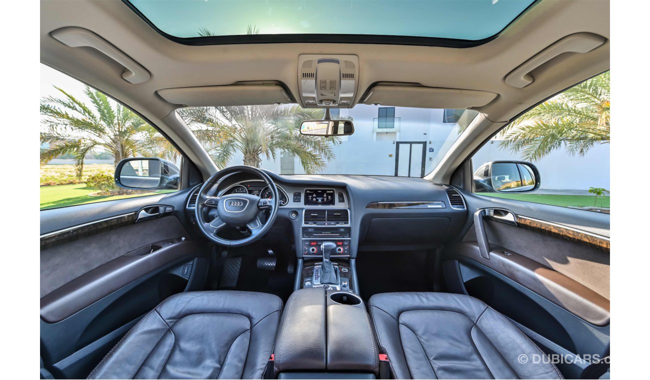 Audi Q7 S Line | AED 1,547 Per Month | 0% DP | Immaculate Condition