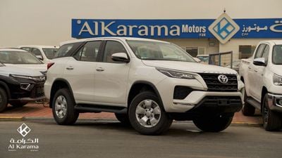 Toyota Fortuner 2.4L DIESEL Engine | 17'Steel Wheels with Cover | 8" DISPLAY AUDIO | GCC Specs