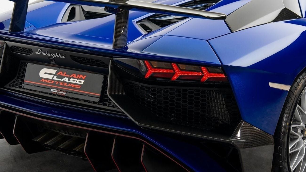Lamborghini Aventador LP 750-4 SV Roadster - 1 of 500 - 2017 - Euro Specs