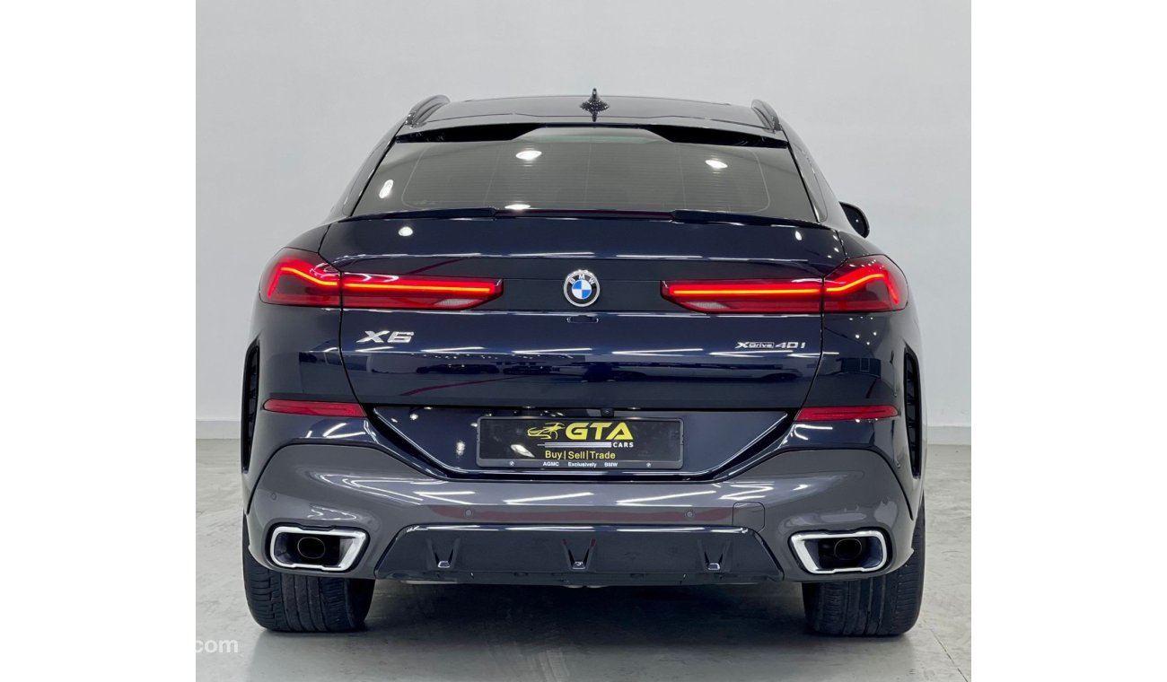 BMW X6 40i M Sport 2020 BMW X6 xDrive40i M-Sport, BMW Warranty / Service Contract 2025, Low km's, GCC