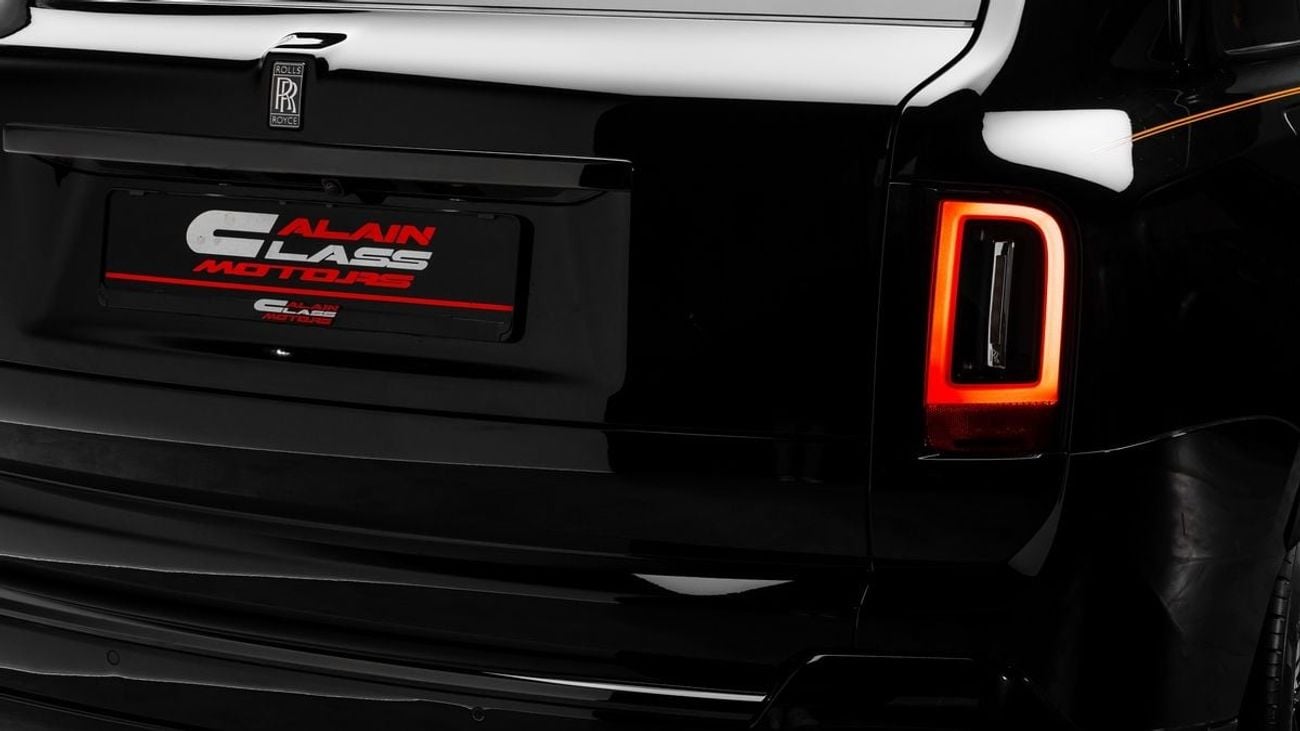 Rolls-Royce Cullinan Black Badge - 2025 - GCC - Under Warranty and Service Contract