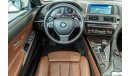 BMW 640i 2011 BMW 640i Luxury Line Convertible (1st reg in 2013) / Extended BMW Warranty & Service Contract