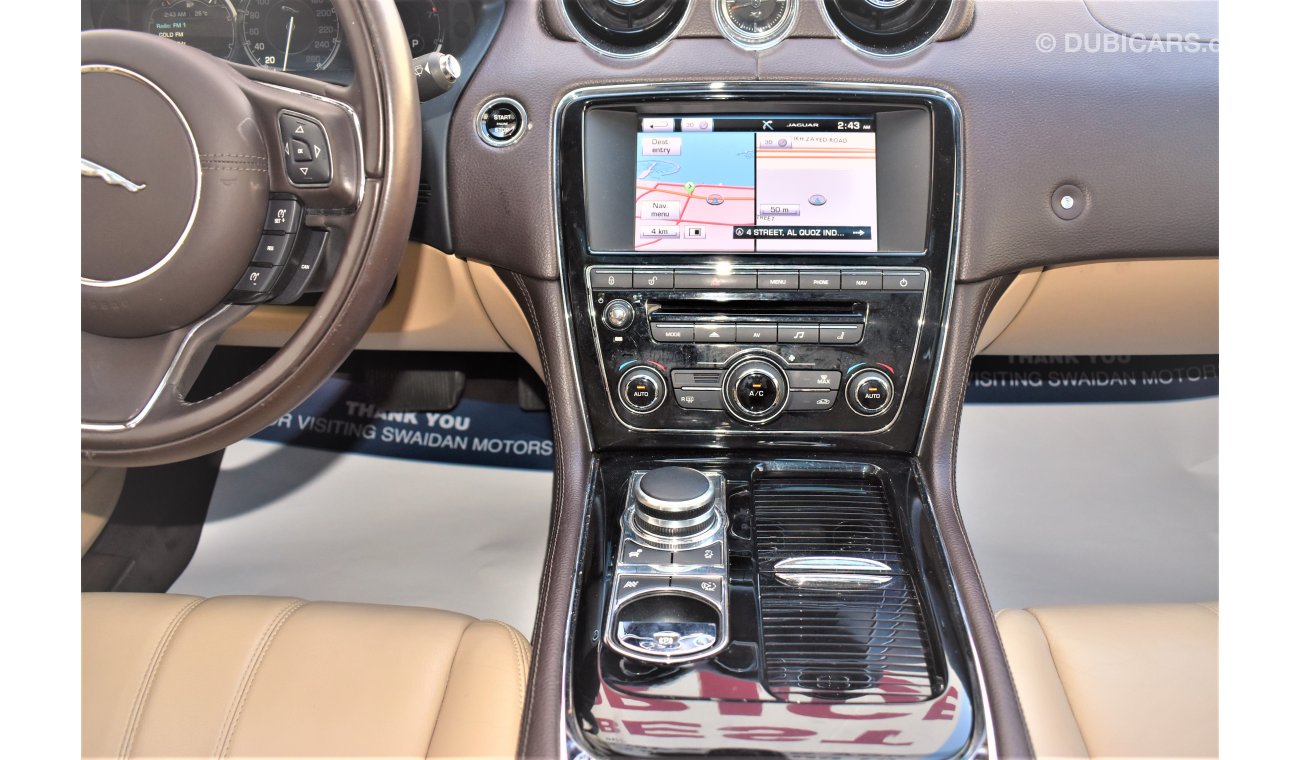 Jaguar XJ -L 3.0L V6 2014 MODEL GCC SPECS