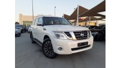 Nissan Patrol Safari نيسان باترول خليجي 2014 فل اوبشن فتحة جلد