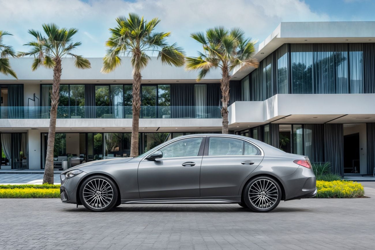 Mercedes Benz C200 C 200 C200 AMG | 3,623 P.M | 0% Downpayment | GARGASH WARRANTY