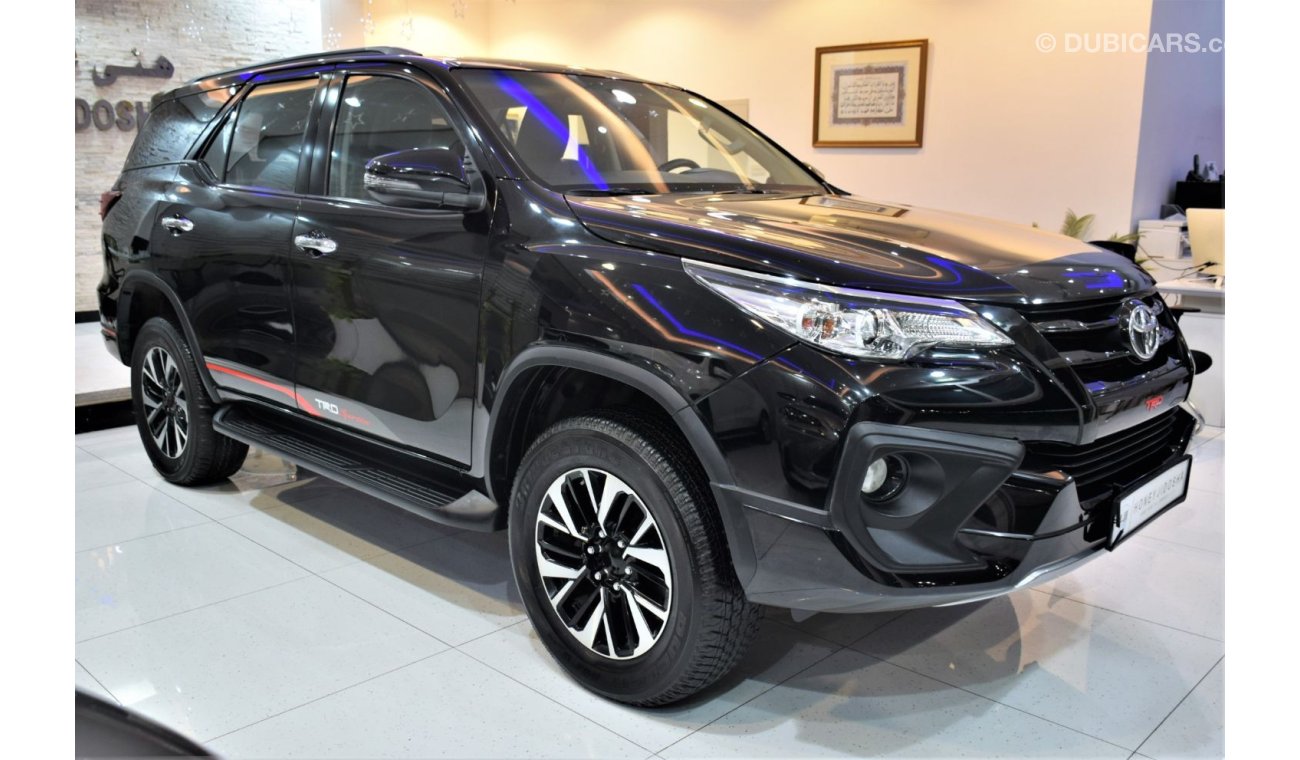 Toyota Fortuner ORIGINAL PAINT ( صبغ وكاله ) FULL SERVICE HISTORY! Toyota Fortuner TRD Sportivo 2018 Model!GCC Specs