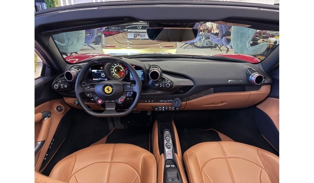 فيراري ف ٨ سبيدر 3.9T V8 2021 FERRARI F8 SPIDER NOVITEC /LOW MILEAGE /Mint Condition