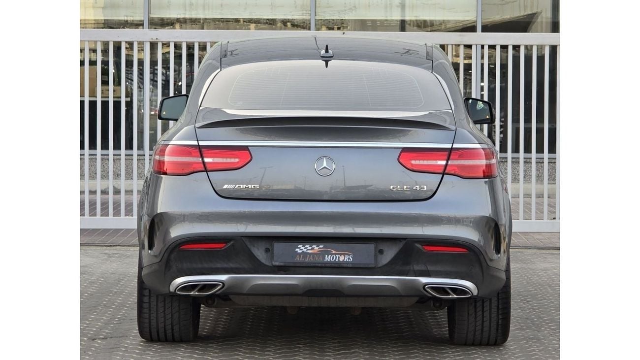 Mercedes-Benz GLE 43 AMG Coupe GLE-43 AMG 2018 GCC PERFECT CONDITION INSIDE AND OUT SIDE