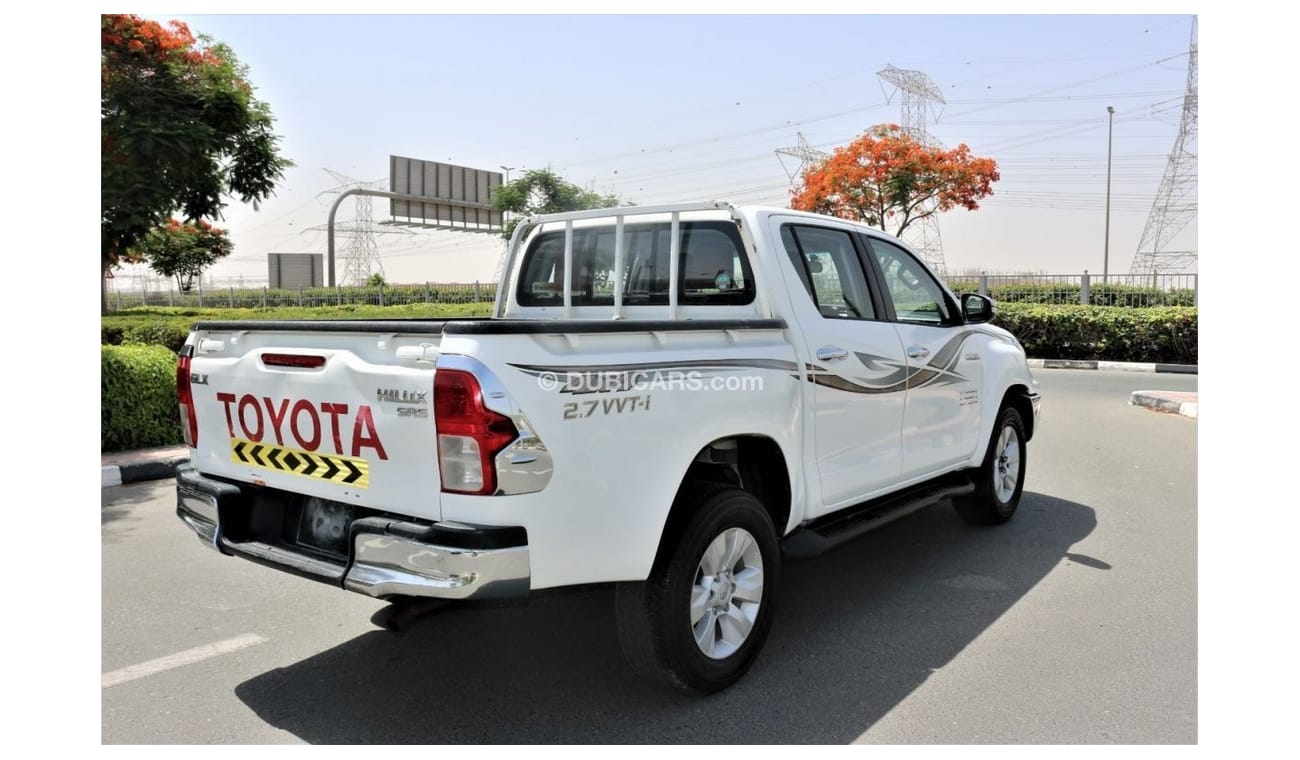 تويوتا هيلوكس GLX تويوتا هايلكس 2017 خليجي فورويل بحاله ممتازه