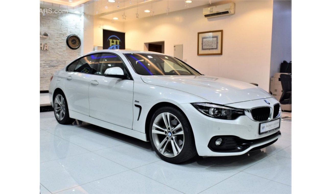 BMW 420i EXCELLENT DEAL for our BMW 420i Sport GranCoupe 2018 Model!! in White Color! GCC Specs