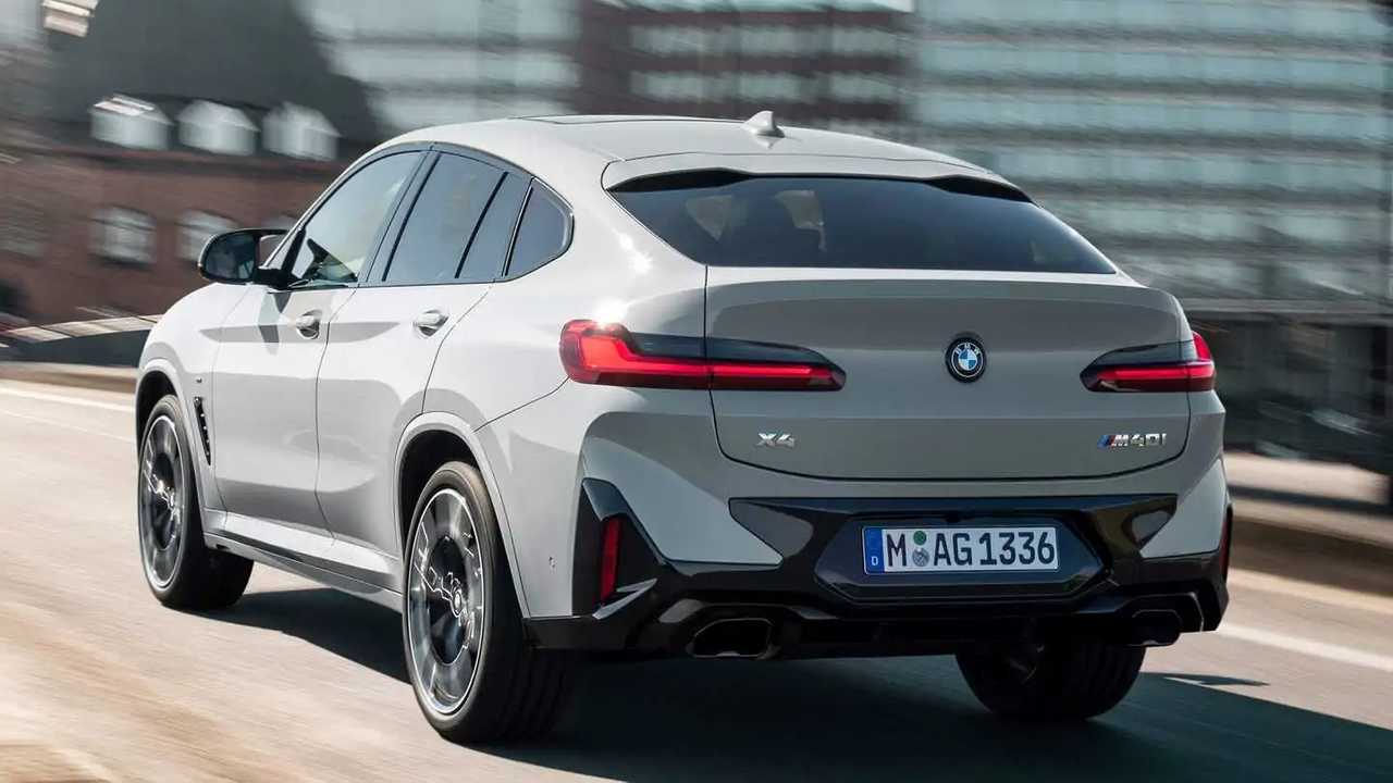 BMW X4 exterior - Rear Right Angled