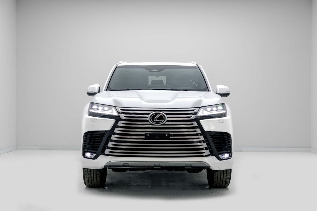 Lexus LX 600 Signature 3.5L - Sonic Quartz Inside Red | Export Only