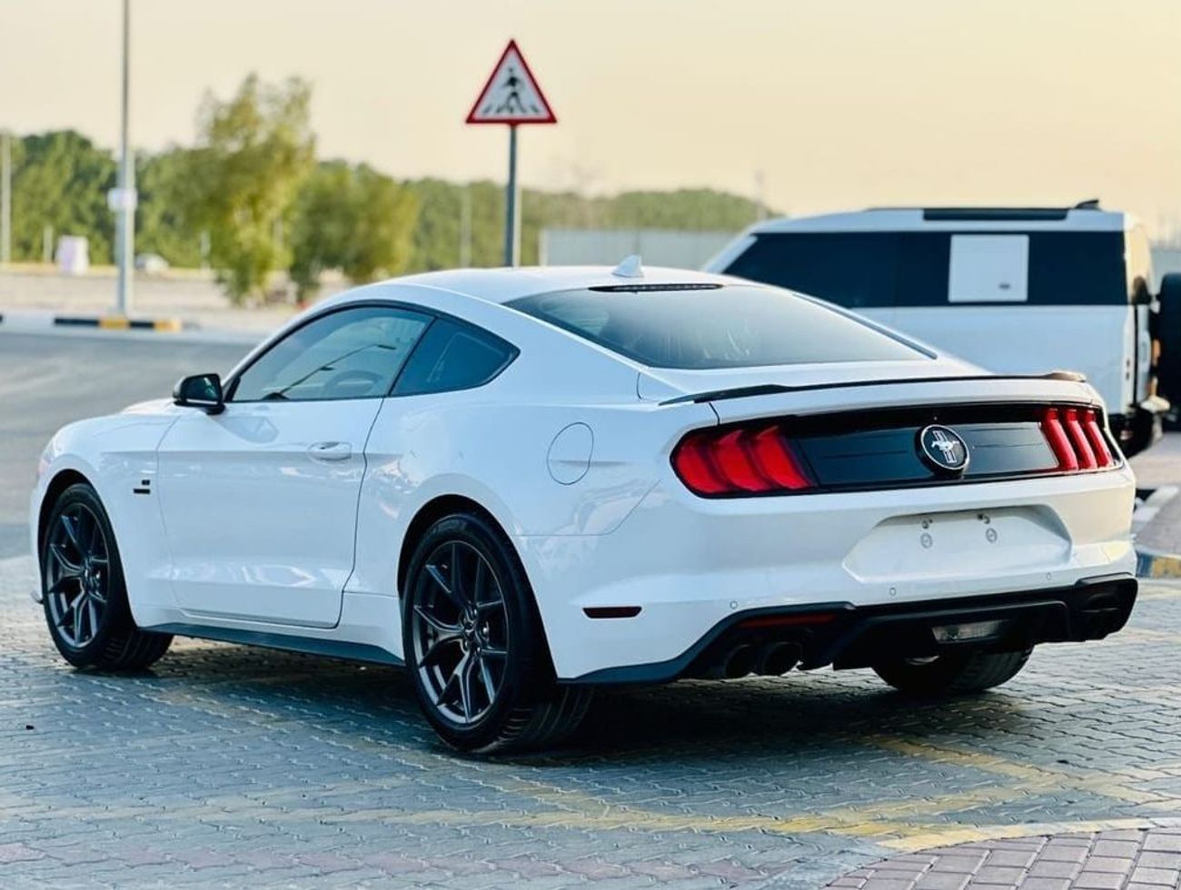 Ford Mustang EcoBoost 2.3L Convertible A/T | Monthly AED 1760/- | 0% DP | Digital Cluster | # 00896