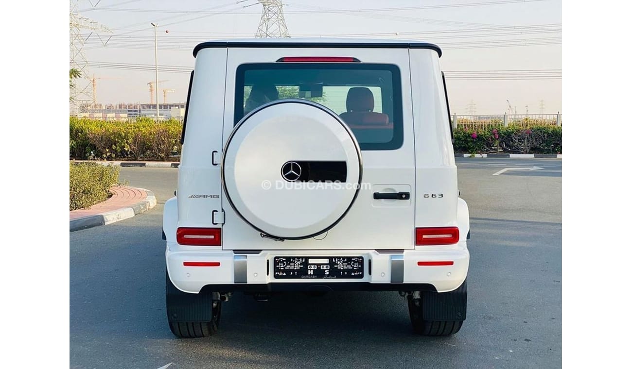 Mercedes-Benz G 63 AMG Polar White