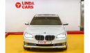 BMW 730Li RESERVED ||| BMW 730Li 2015 GCC under Warranty with Flexible Down-Payment.