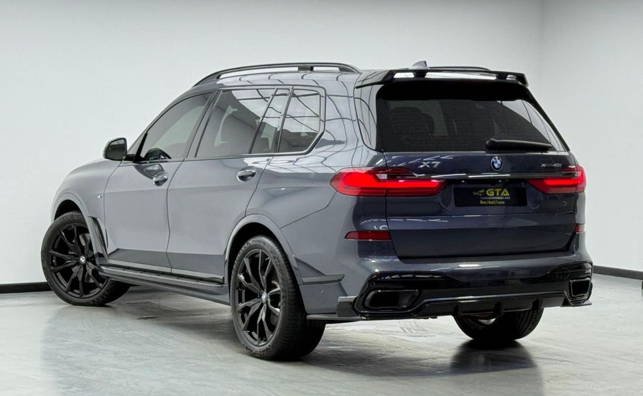 بي أم دبليو X7 40i 3.0L 2022 BMW X7 xDrive40i M-Sport, 2026 BMW Warranty, Full BMW Service History, 7 Seater, GCC