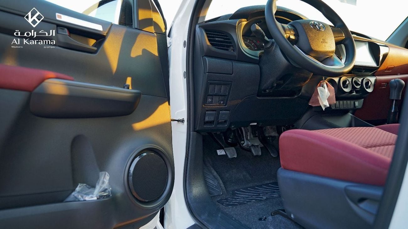 Toyota Hilux D-4D | Manual Transmission | Bed Liner | 6 Seater | GCC Specs | Zero KM