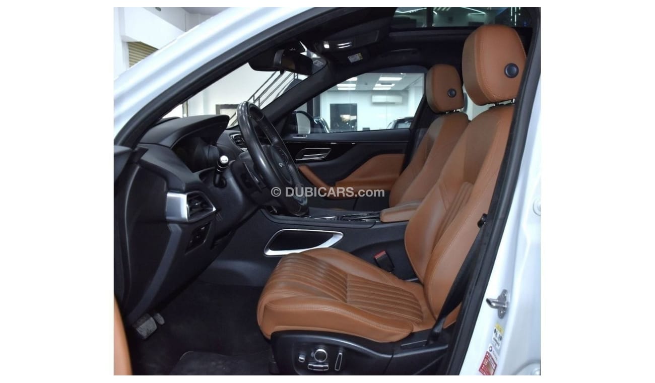 Jaguar F Pace EXCELLENT DEAL for our Jaguar F-Pace 35t AWD ( 2017 Model ) in White Color GCC Specs