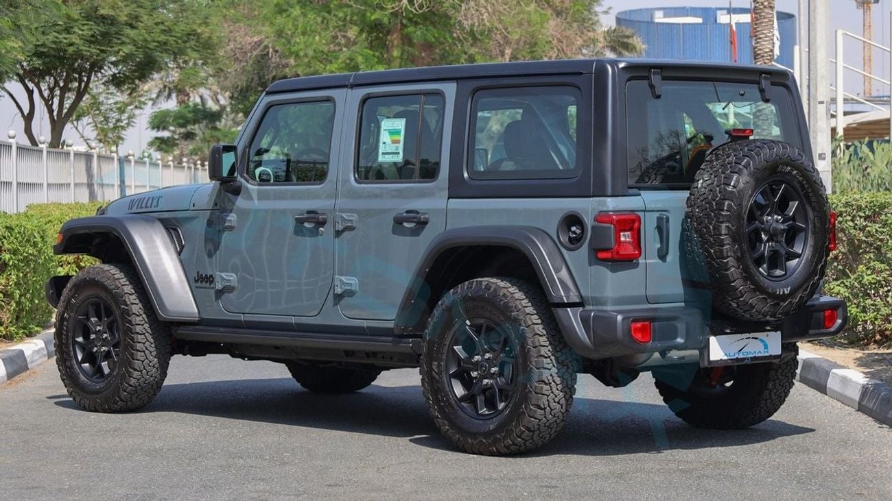 Jeep Wrangler Unlimited Willys 2026 V6 3.6L GCC 0Km  With 3 Years Or 60,000 Km Warranty At Official Dealer