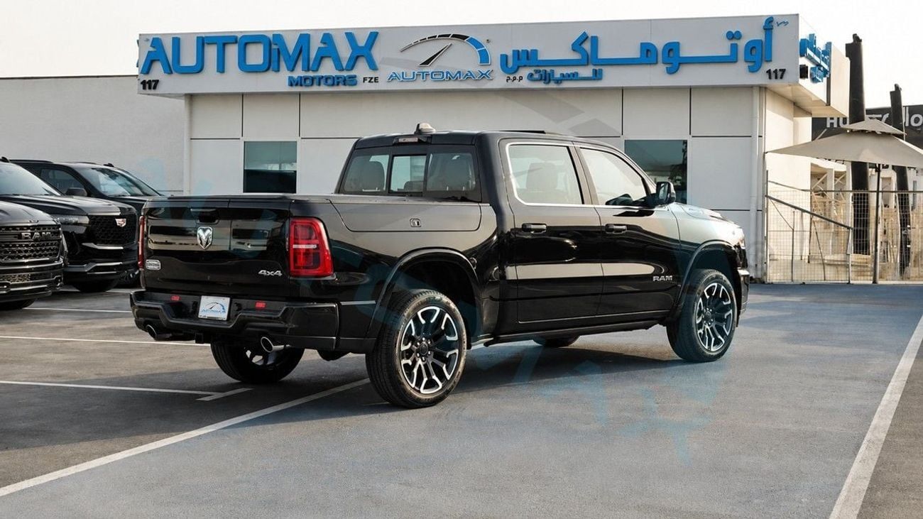 رام 1500 Limited Longhorn Crew Cab Hurricane H.O 3.0TT (For Export , НА ЭКСПОРТ) PY 26/26 Crew Cab Hurricane H.O 3.0TT GCC Без пробега