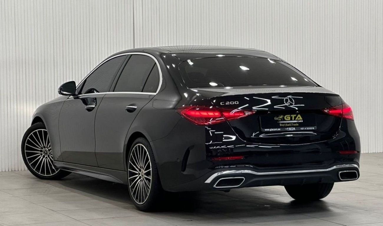 Mercedes-Benz C 200 2024 Mercedes C200 Premium Plus, SEP 2028 Gargash Warranty + Service Contract, GCC