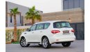 Infiniti QX80 2,351 P.M (4 Years) |  0% Downpayment | Full Option | Immaculate Condition!