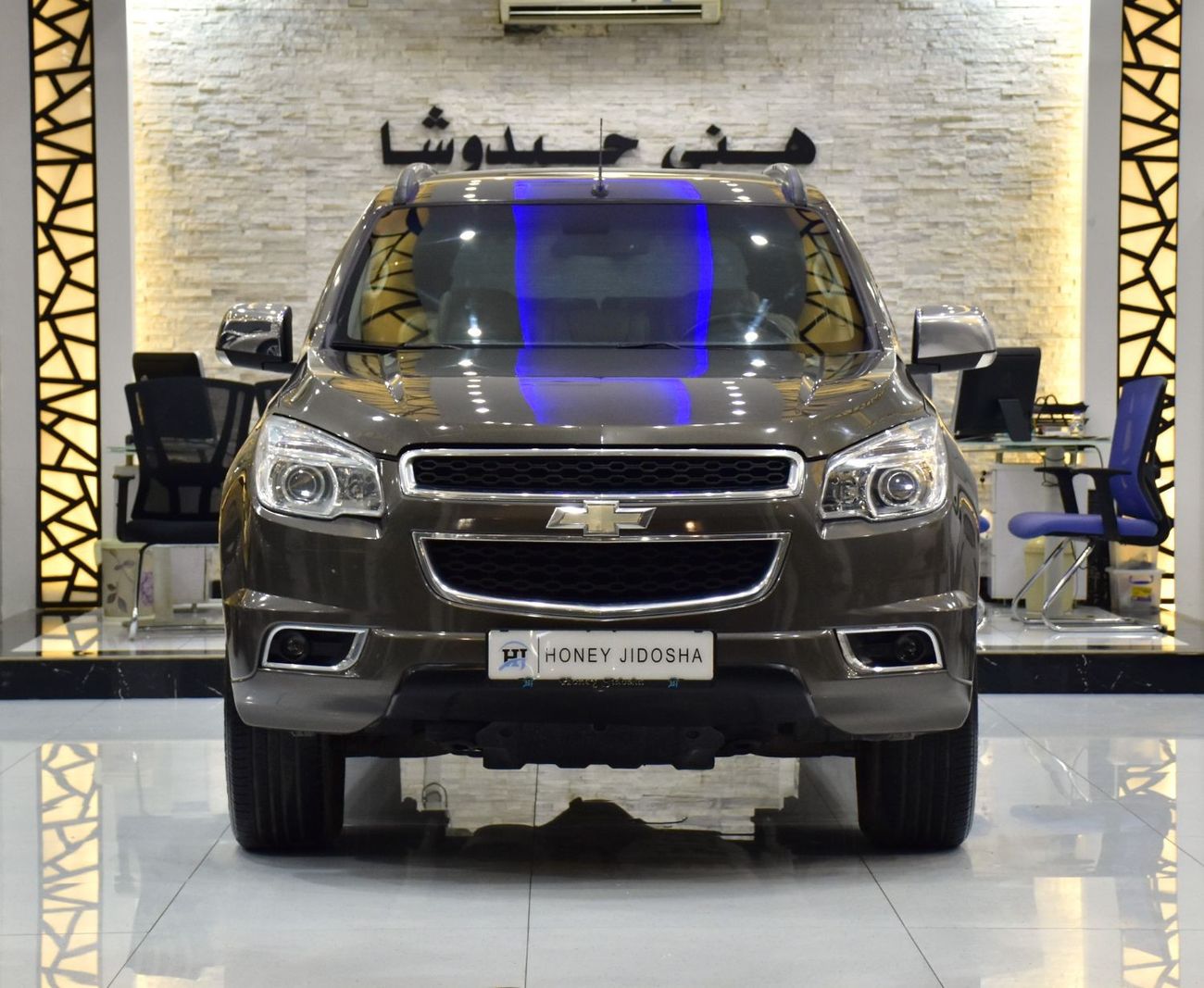 Chevrolet Trailblazer EXCELLENT DEAL for our Chevrolet Trailblazer LTZ ( 2013 Model ) in Brown Color GCC Specs